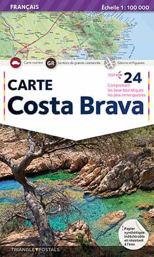 Portada del Libro Mapa Costa Brava (Frances) de Vv.Aa. - 9788484781547