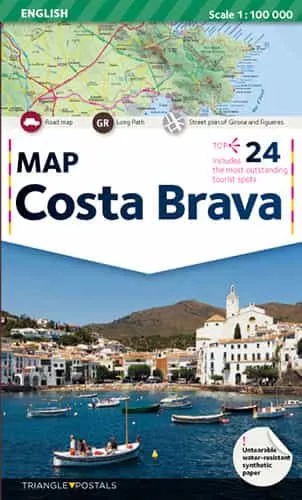 Portada del Libro Mapa Costa Brava (Ingles) de Vv.Aa. - 9788484781530