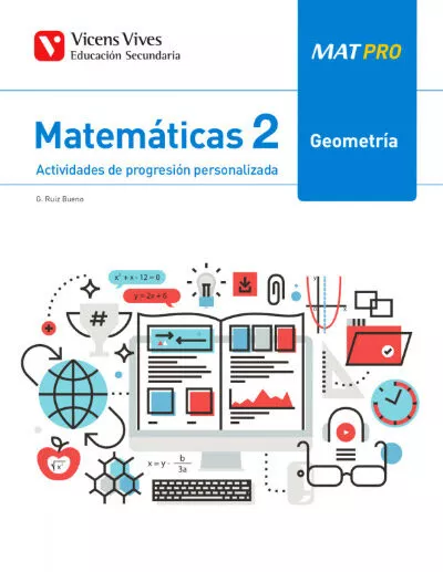 Portada del Libro Mat Pro 2º Educacion Secundaria Geometria de Vv.Aa. - 9788468263939