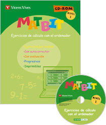 Portada del Libro Matbit Nivel 1 + Cd-Rom de Vv.Aa. - 9788431609610