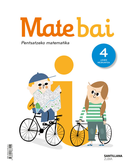 Portada del Libro Mate+ Matematikas Para Pensar 4º Primaria de Vv.Aa. - 9788491863151