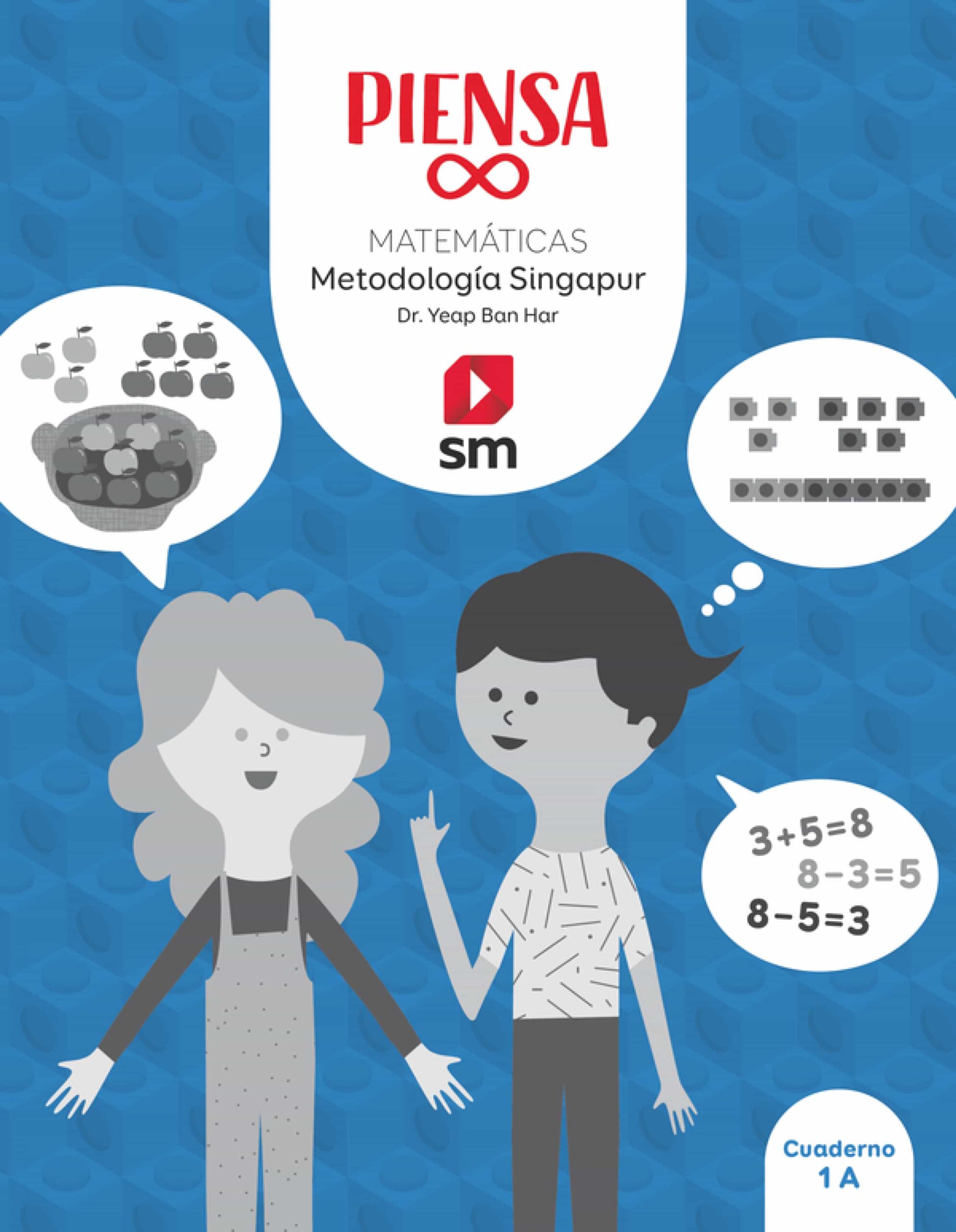 Portada del Libro Matemáticas 1º Educacion Primaria Piensa Infinito Nuevo de Vv.Aa. - 9788413187884
