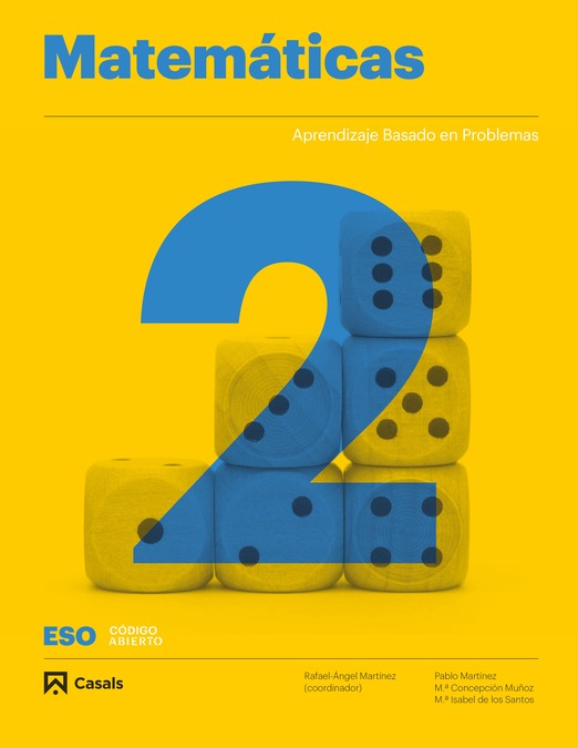 Portada del Libro Matemáticas 2º Eso. Proyecto Código Abierto de Vv.Aa. - 9788421866306