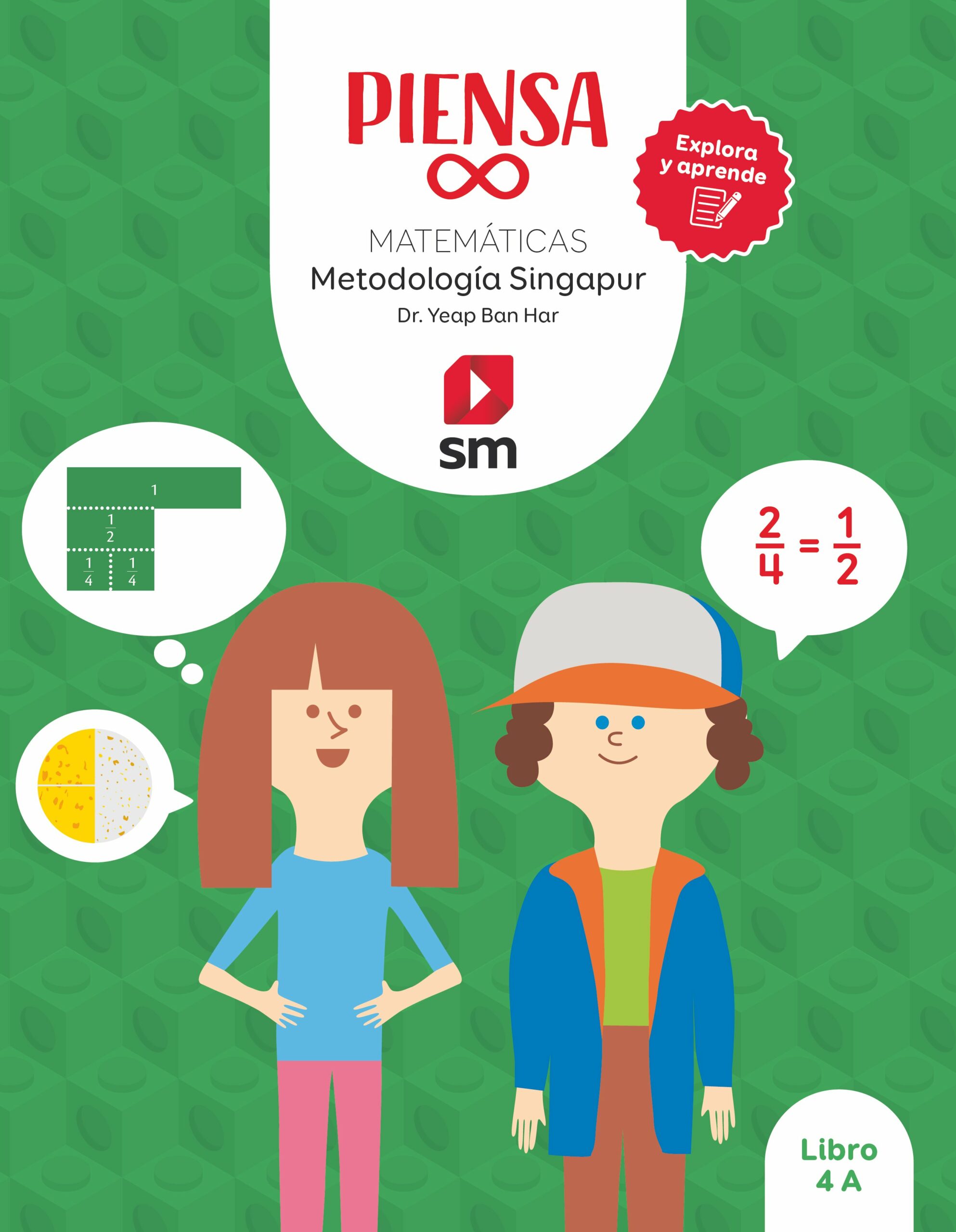 Portada del Libro Matematicas 4º Educacion Primaria Libro Piensa Infinito Ed 2020 de Vv.Aa. - 9788413187952
