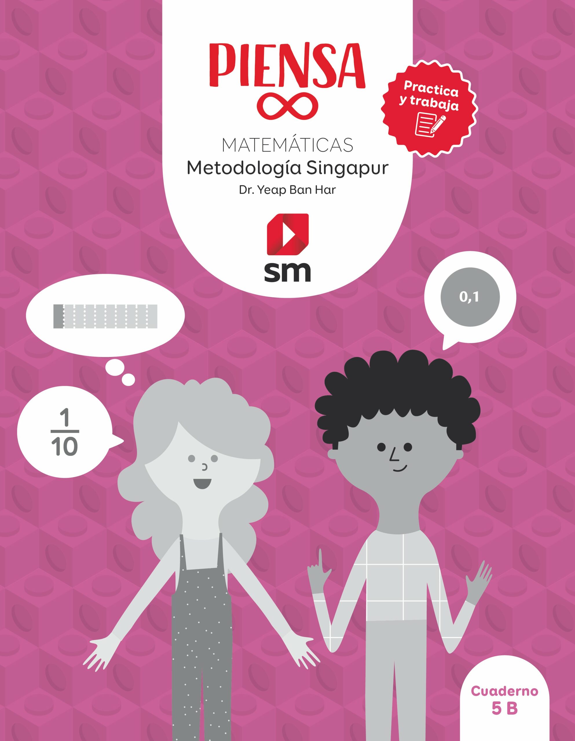 Portada del Libro Matematicas 5º Educacion Primaria Cuaderno Piensa Infinito Ed 2020 de Vv.Aa. - 9788413187983