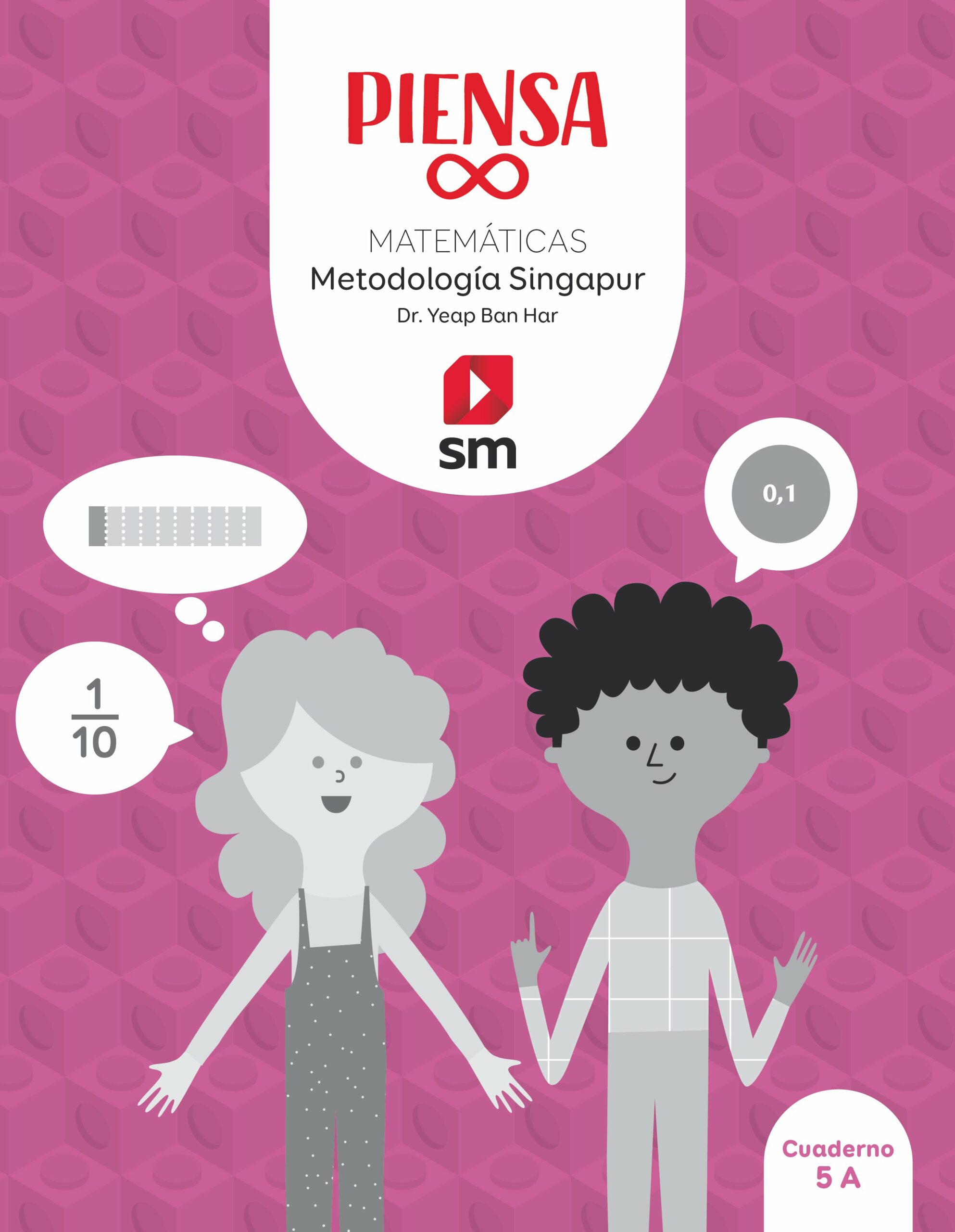Portada del Libro Matemáticas 5º Educacion Primaria Piensa Infinito Ed 2020 de Vv.Aa. - 9788413186917