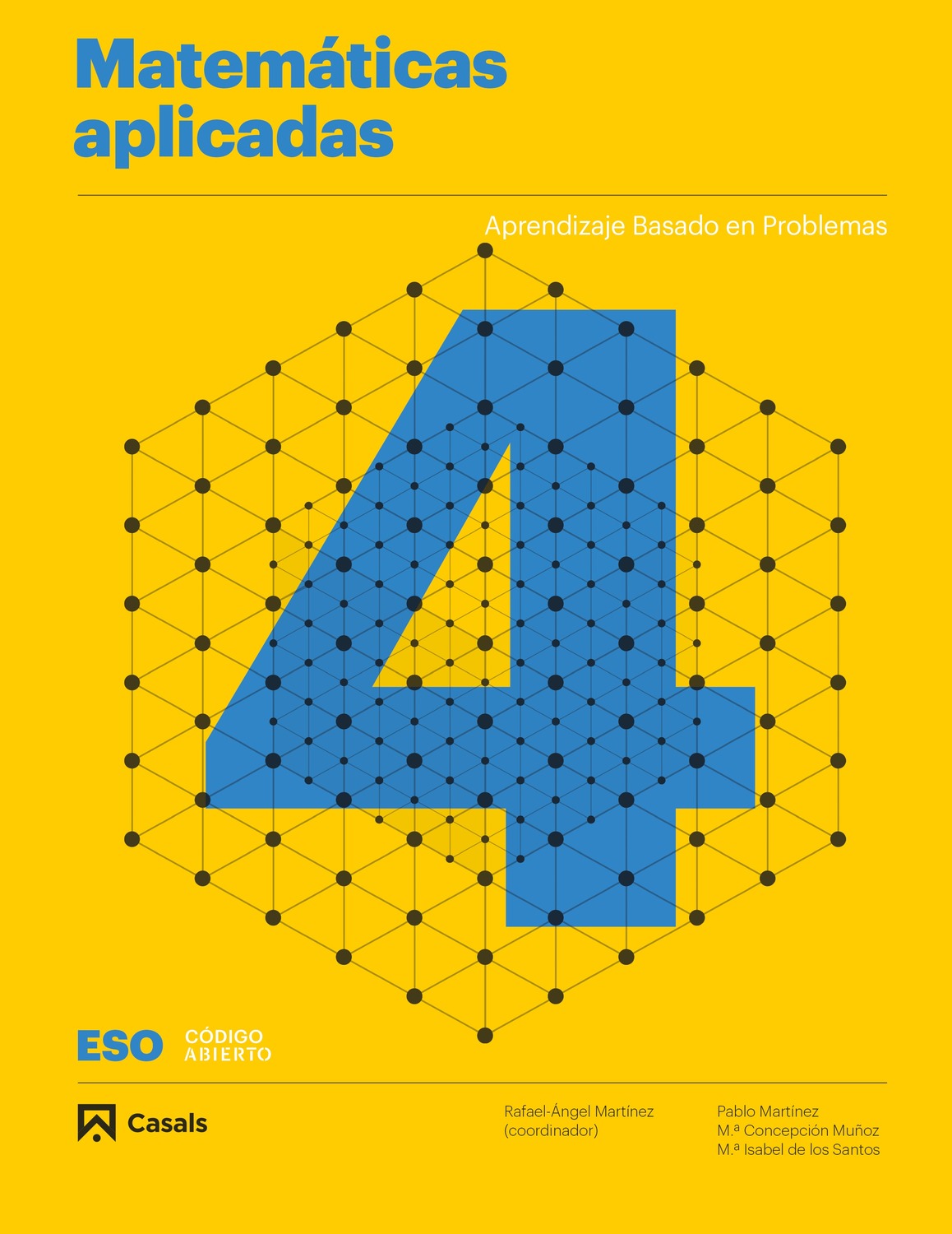 Portada del Libro Matemáticas Aplicadas 4º Eso Proyecto Código Abierto de Vv.Aa. - 9788421866320