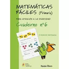 Portada del Libro Matematicas Faciles (Primaria) Cuaderno Nº6 de Vv.Aa. - 9788484914679