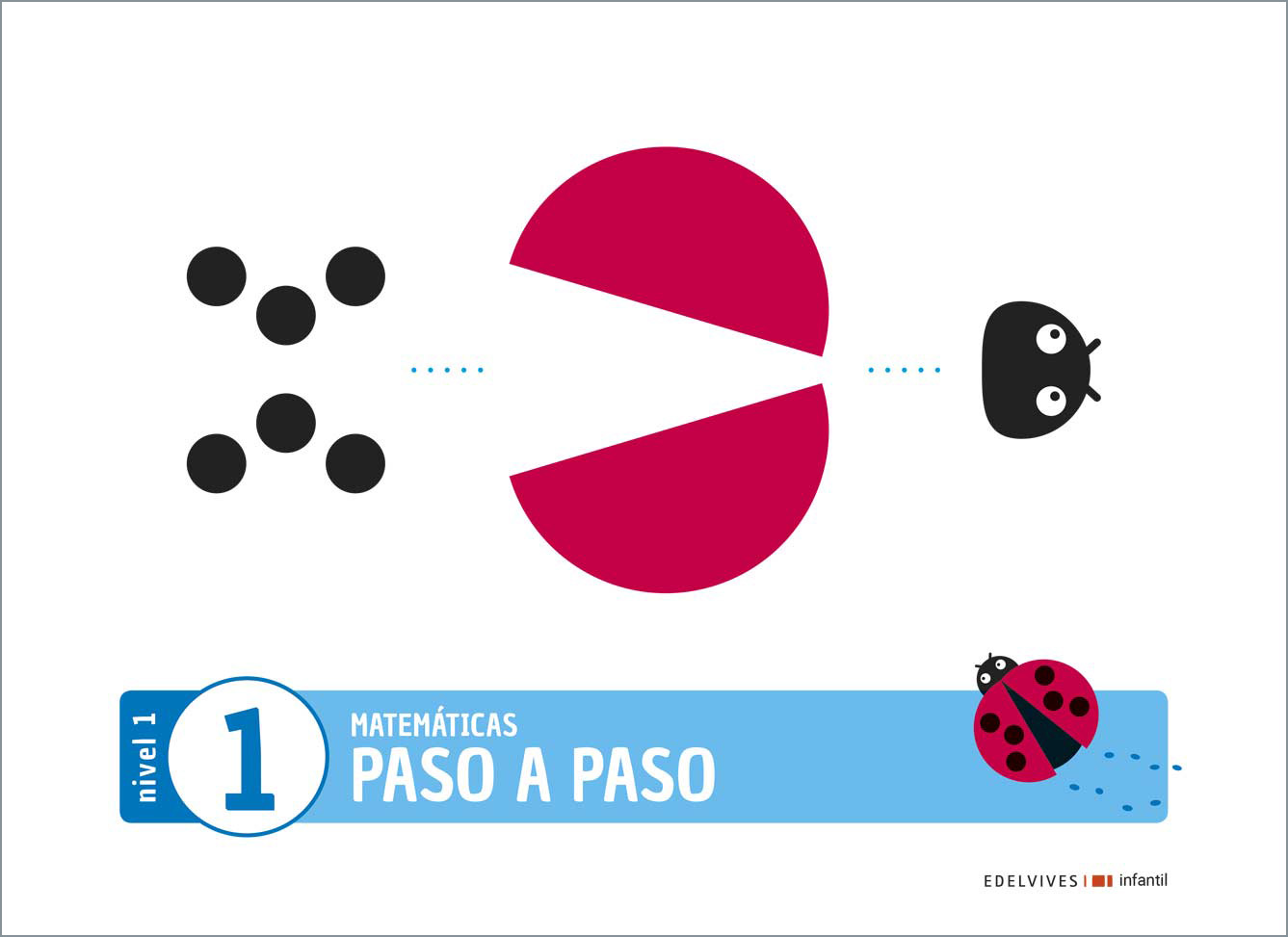 Portada del Libro Matemáticas Nivel 1 Cuaderno 1 Proyecto Paso A Paso (2020) de Vv.Aa. - 9788414028292