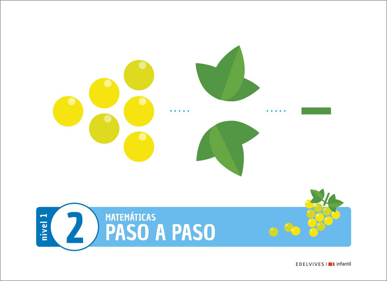 Portada del Libro Matematicas Nivel 1 Cuaderno 2 Proyecto Paso A Paso (2020) de Vv.Aa. - 9788414028308