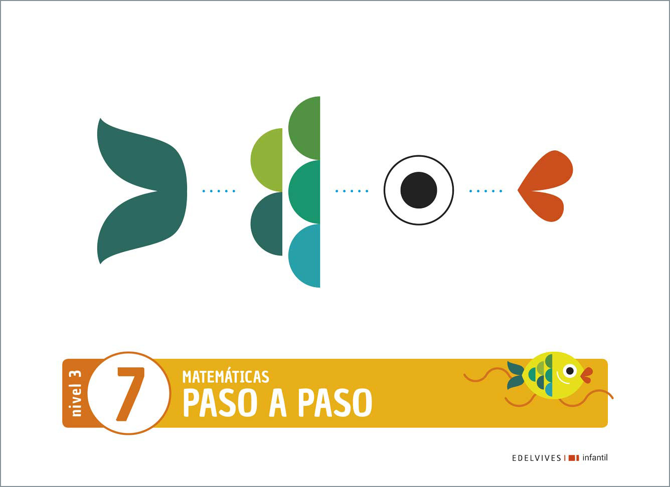 Portada del Libro Matemáticas Nivel 3 Cuaderno 7 Proyecto Paso A Paso (2020) de Vv.Aa. - 9788414028353