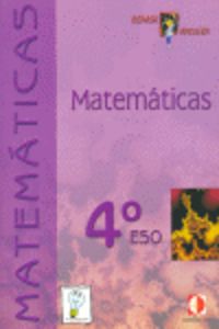 Portada del Libro Matematicas. 4º Eso de Vv.Aa. - 9788496547445