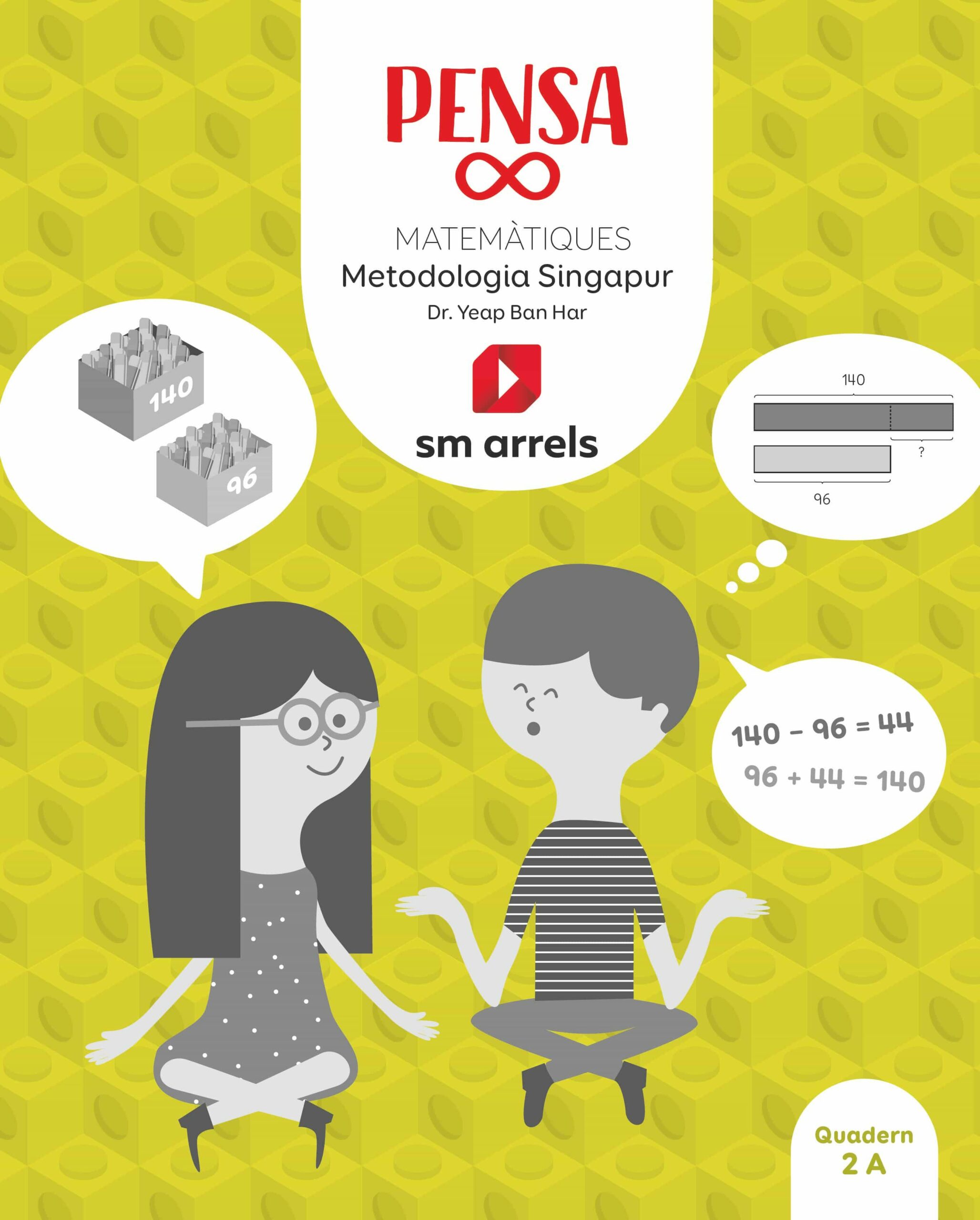Portada del Libro Matemátiques 2º Educacion Primaria Piensa Infinito Valencia de Vv.Aa. - 9788413187860