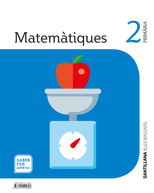 Portada del Libro Matematiques 2º Primaria (Illes Balears) Saber Hacer Contigo de Vv.Aa. - 9788414114827