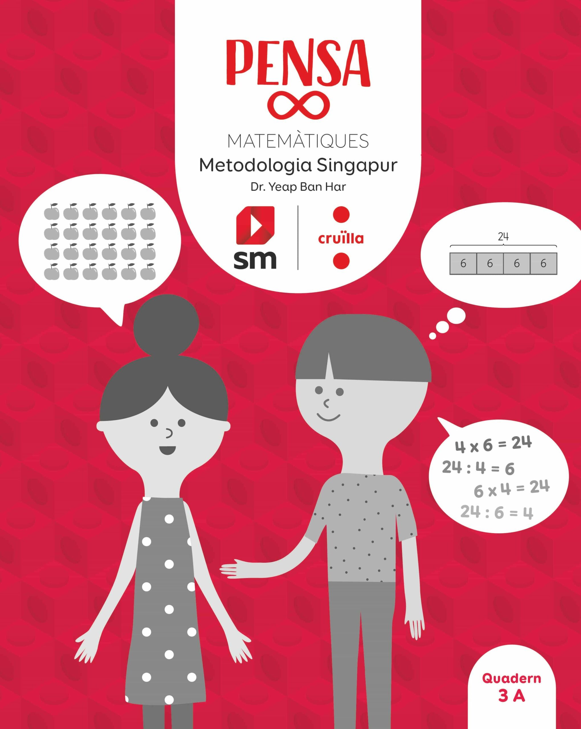 Portada del Libro Matemàtiques 3º Educacion Primaria Pensa Infinit Ed 2020 Catalunya de Vv.Aa. - 9788466148696