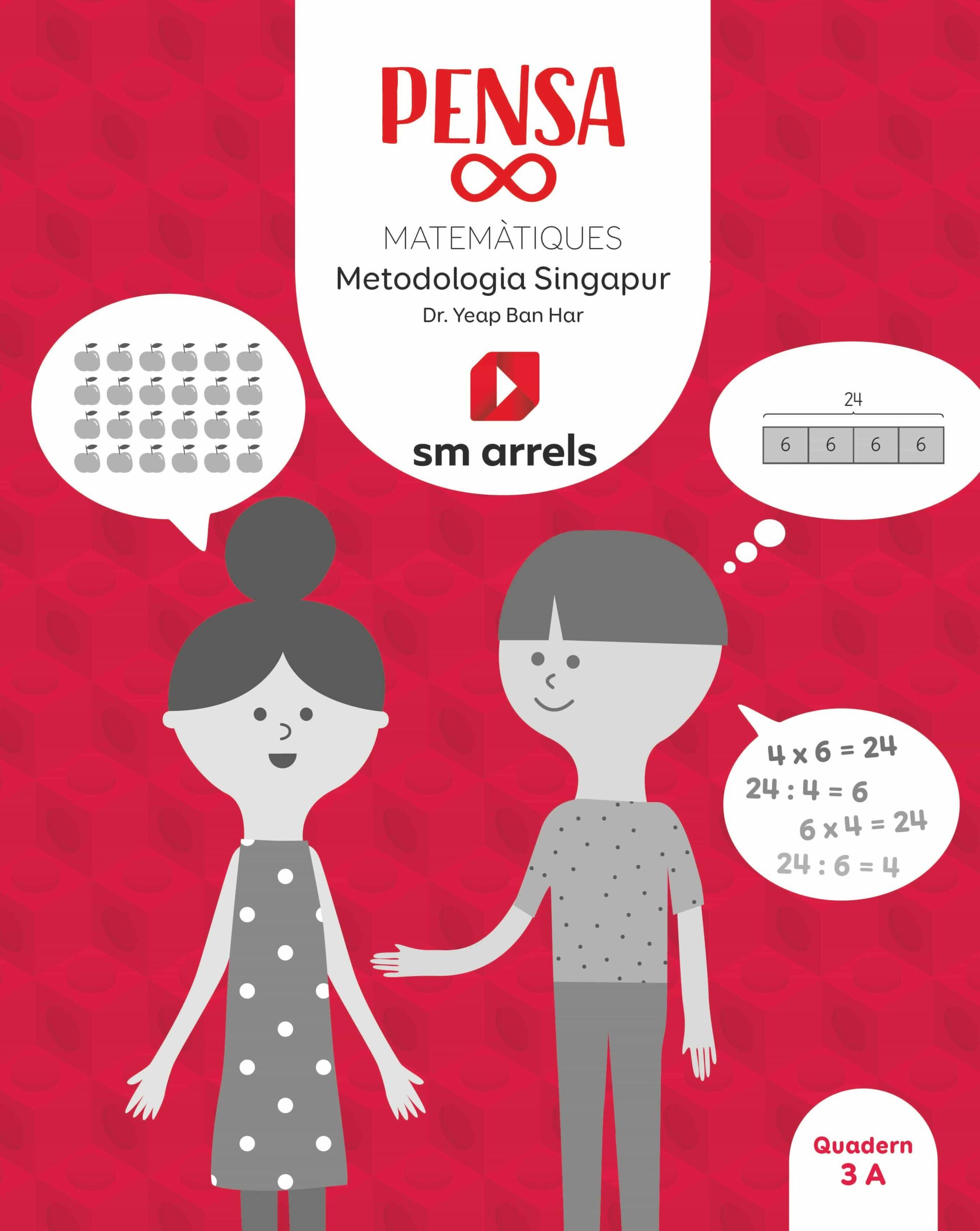 Portada del Libro Matemátiques 3º Educacion Primaria Piensa Infinito Valencia de Vv.Aa. - 9788413187877