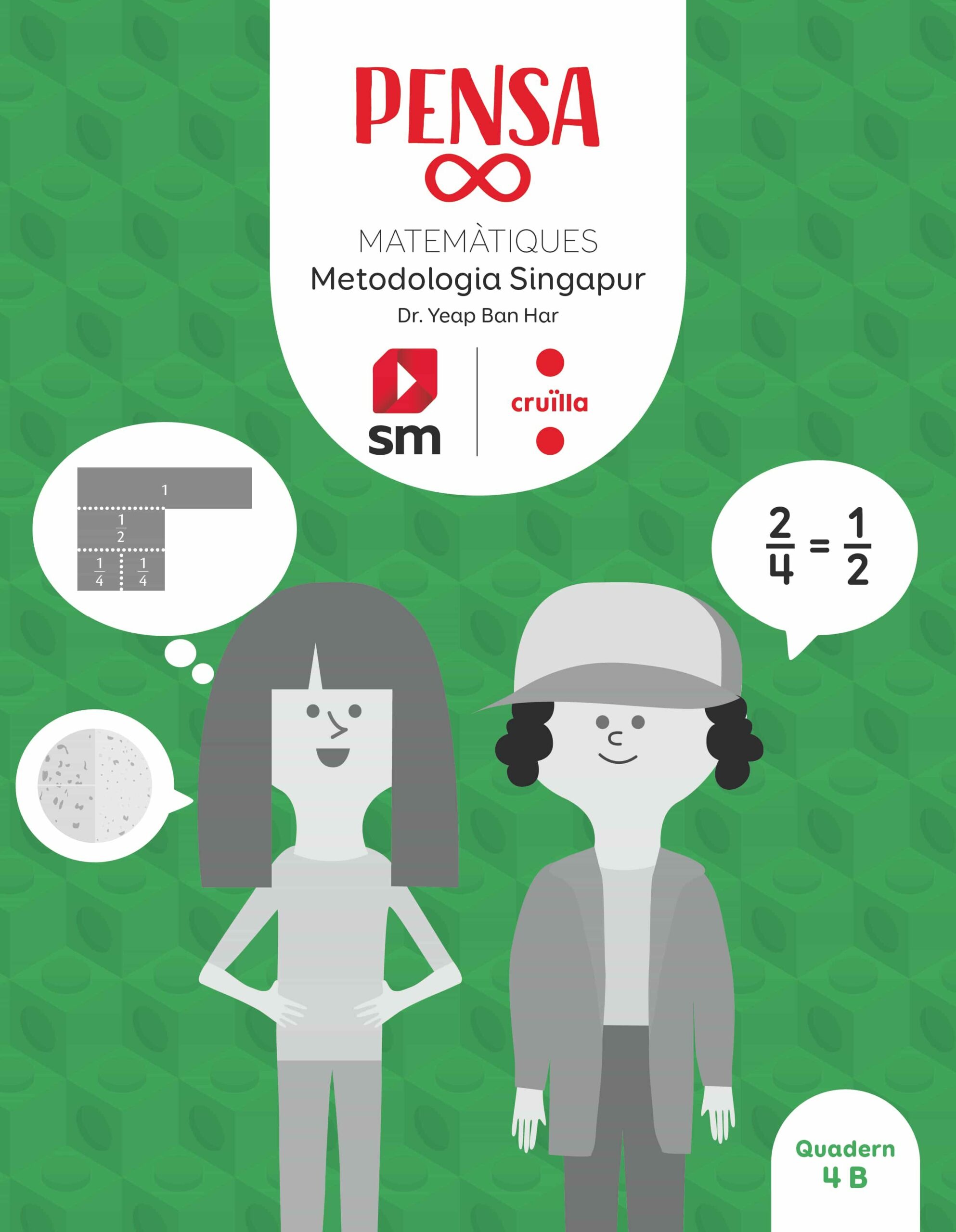 Portada del Libro Matemàtiques 4º Educacion Primaria Pensa Infinit Catalunya de Vv.Aa. - 9788466148665