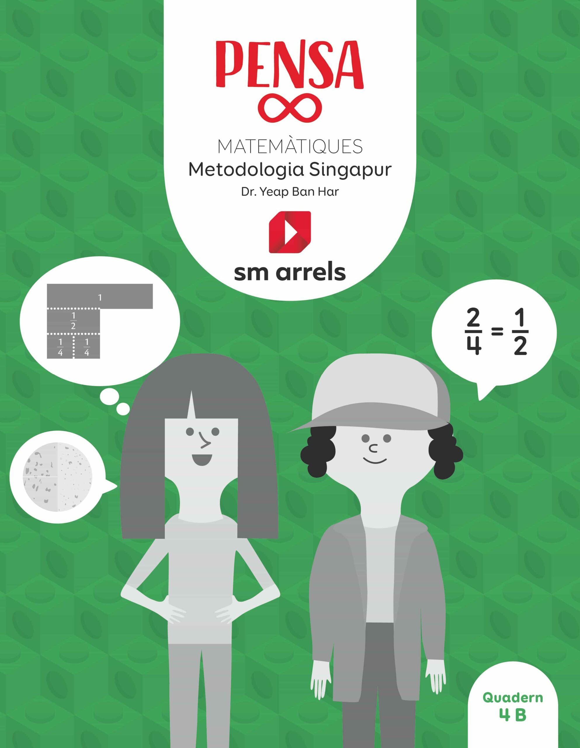 Portada del Libro Matemátiques 4º Educacion Primaria Piensa Infinito Valencia de Vv.Aa. - 9788413187921