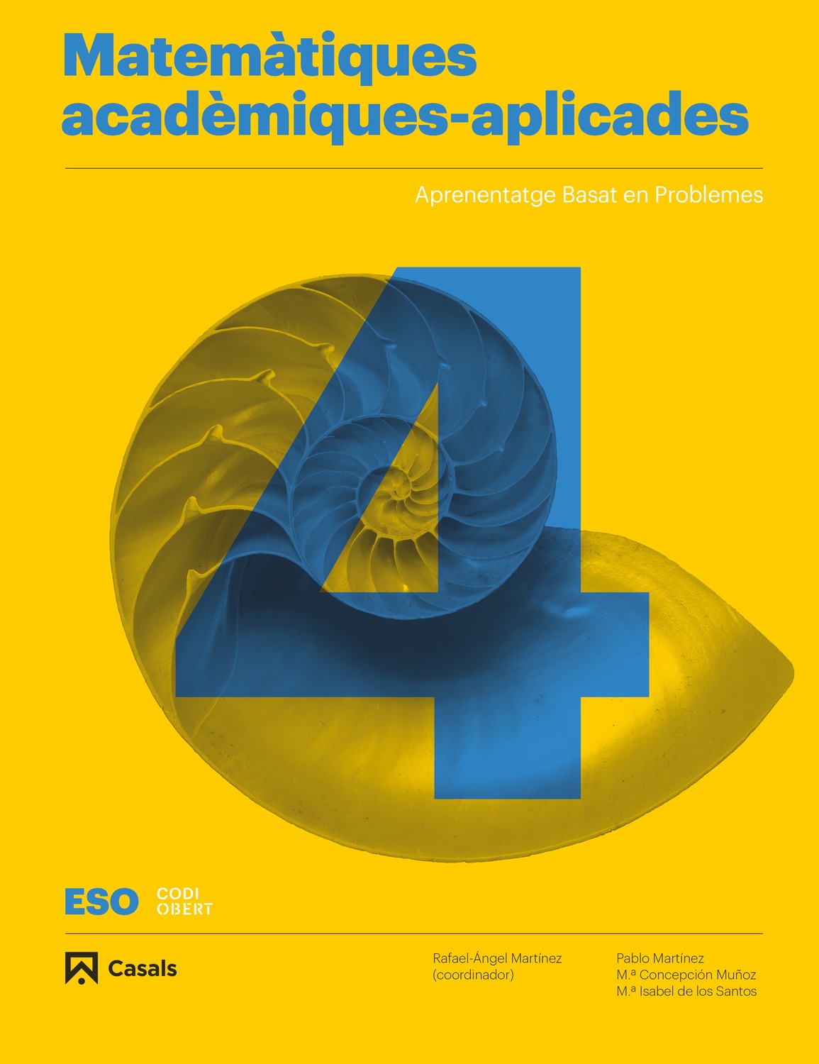 Portada del Libro Matemàtiques Acadèmiques-Aplicades 4º Eso. Código Abierto Cataluña/Bal de Vv.Aa. - 9788421866313