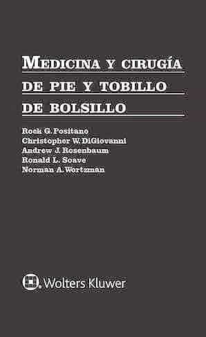 Portada del Libro Medicina Y Cirugía De Pie Y Tobillo De Bolsillo de Vv.Aa. - 9788417602925
