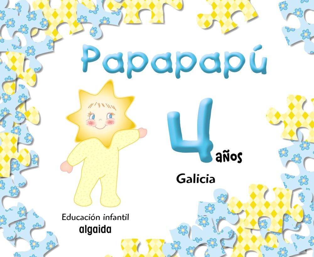 Portada del Libro Metodo Globalizado Papapapu 4 Años. 3 Trimestres de Vv.Aa. - 9788484339892