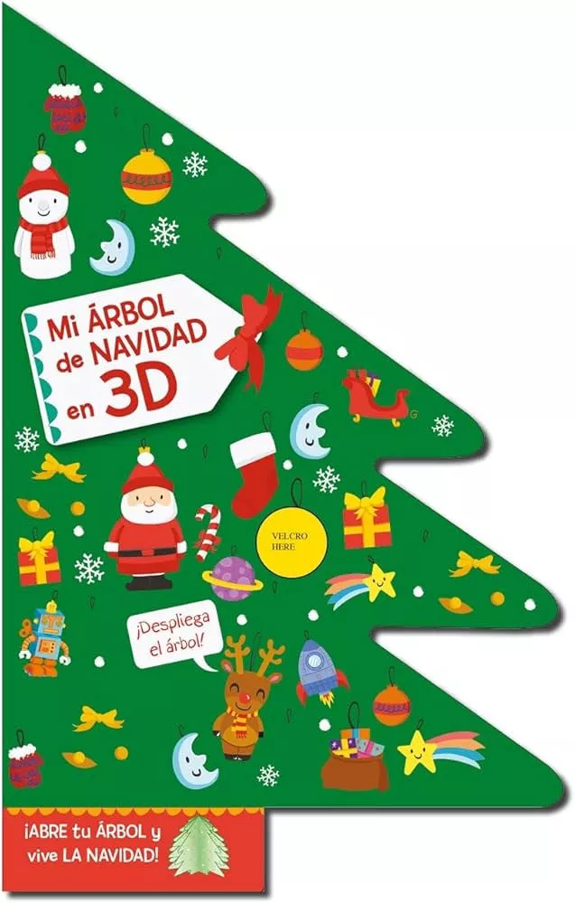 Portada del Libro Mi Árbol De Navidad En 3D de Vv.Aa. - 9788428557559