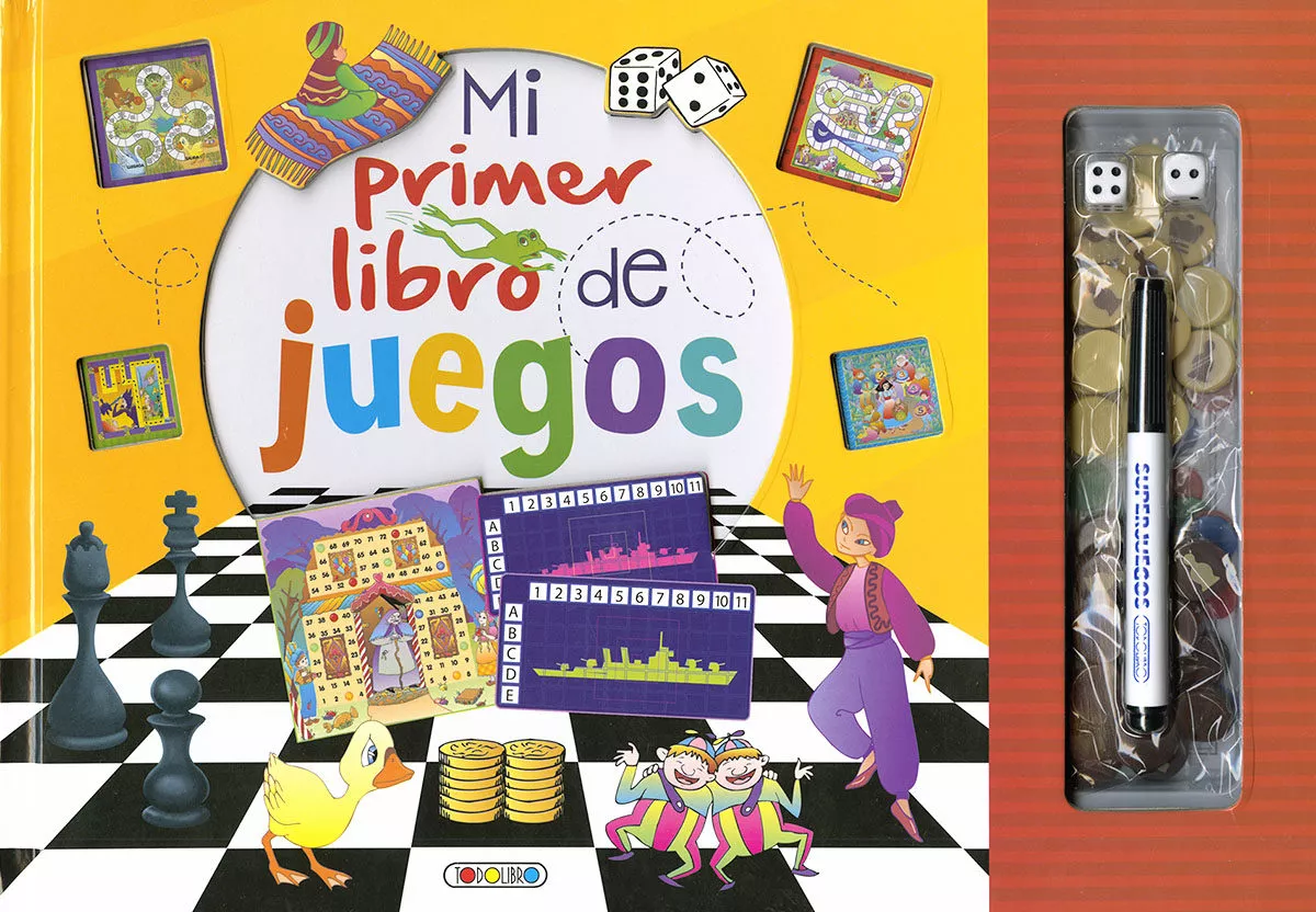 Portada del Libro Mi Primer Libro De Juegos de Vv.Aa. - 9788417695057