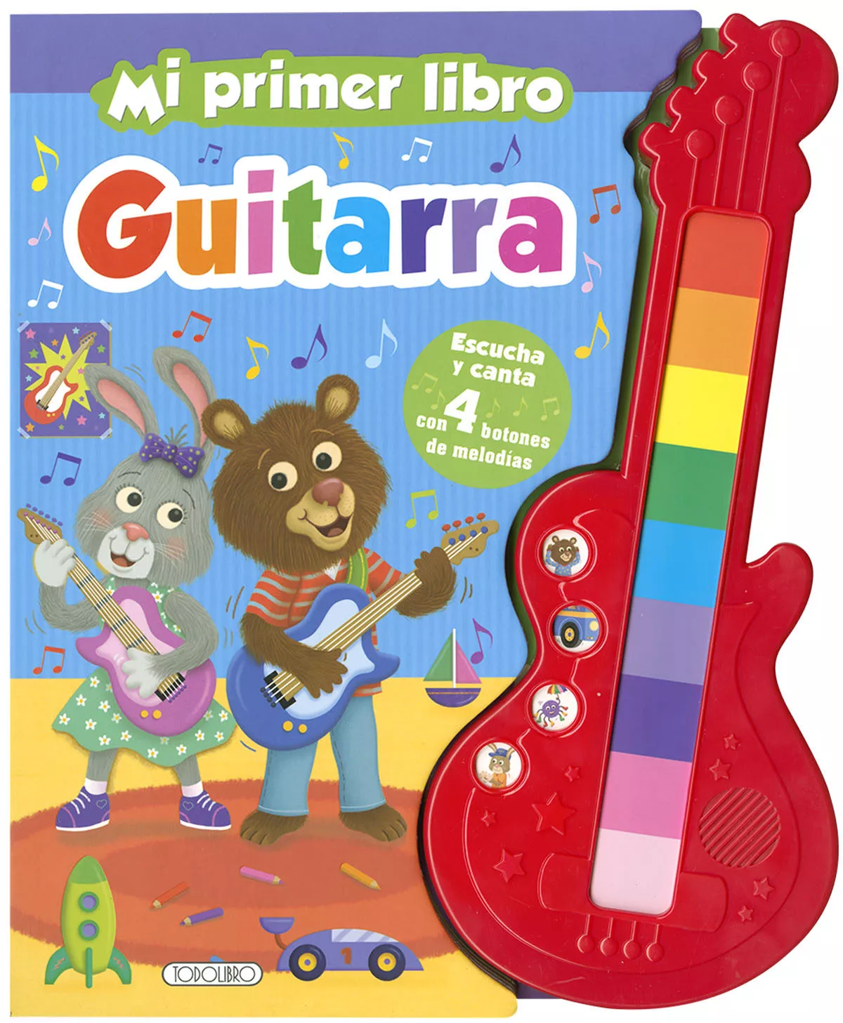 Portada del Libro Mi Primer Libro Guitarra de Vv.Aa. - 9788417489083