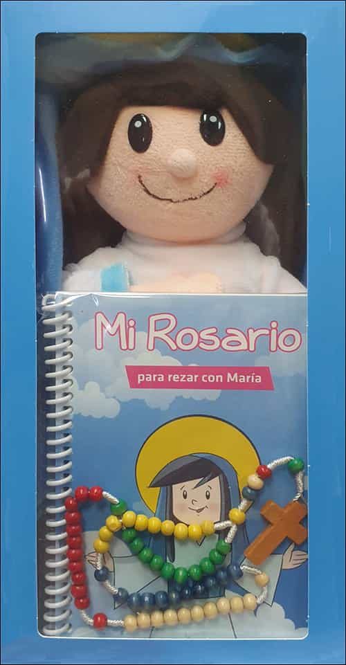 Portada del Libro Mi Rosario Para Rezar Con Maria (Estuche) de Vv.Aa. - 9788428558563