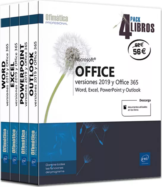 Portada del Libro Microsoft Office (Versiones 2019 Y Office 365): Word Excel Powerpoint de Vv.Aa. - 9782409024023