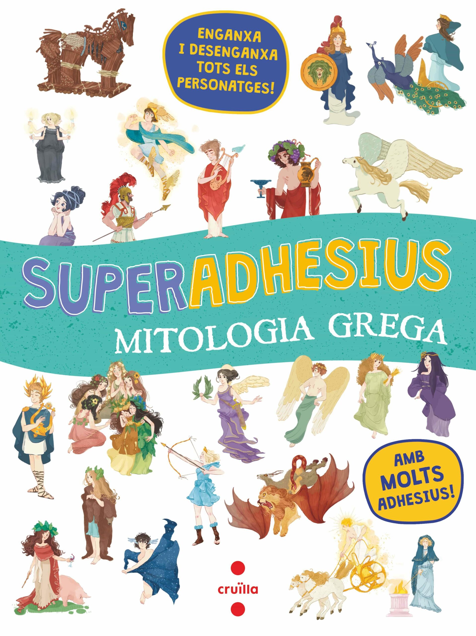 Portada del Libro Mitologia Grega (Superadhesius) de Vv.Aa. - 9788466148108