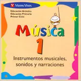 Portada del Libro Musica 1 (Educacion Primaria. Primer Ciclo) (Incluye Cd) de Vv.Aa. - 9788431663285