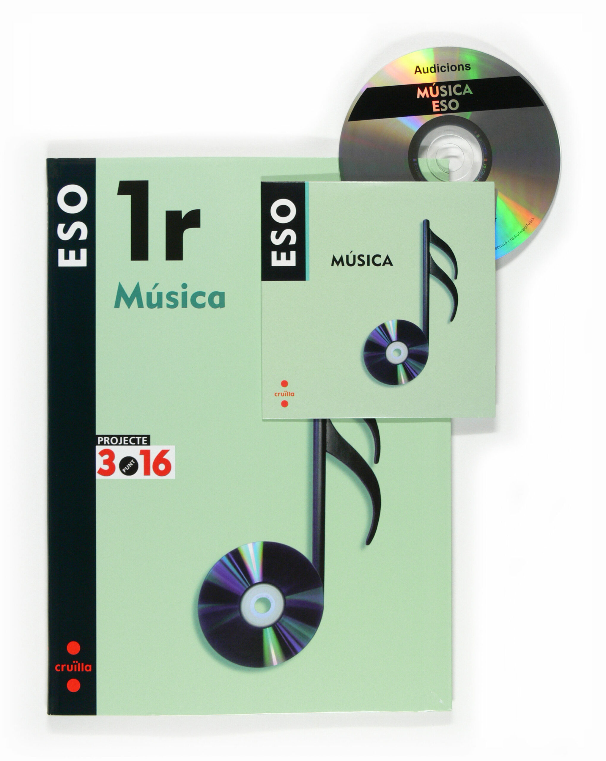 Portada del Libro Musica 1Er Eso Projecte 3.16 de Vv.Aa. - 9788466116091