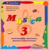 Portada del Libro Musica 3 (Educacion Primaria. Segundo Ciclo) (Incluye Cd) de Vv.Aa. - 9788431663308