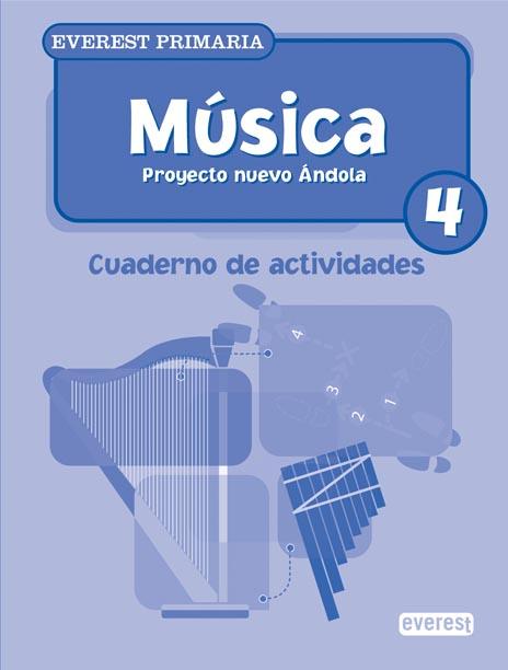 Portada del Libro Musica 4º Primaria Cuadernos De Actividades de Vv.Aa. - 9788424109943