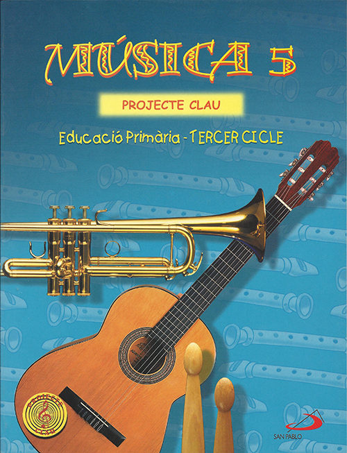 Portada del Libro Musica 5. Projecte Clau de Vv.Aa. - 9788428527750