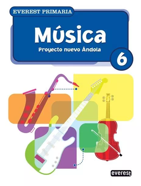 Portada del Libro Musica (6º Educacion Primaria) (Proyecto Nuevo Andola) de Vv.Aa. - 9788424188580