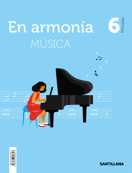 Portada del Libro Musica (6º Primaria) En Armonia de Vv.Aa. - 9788468060347