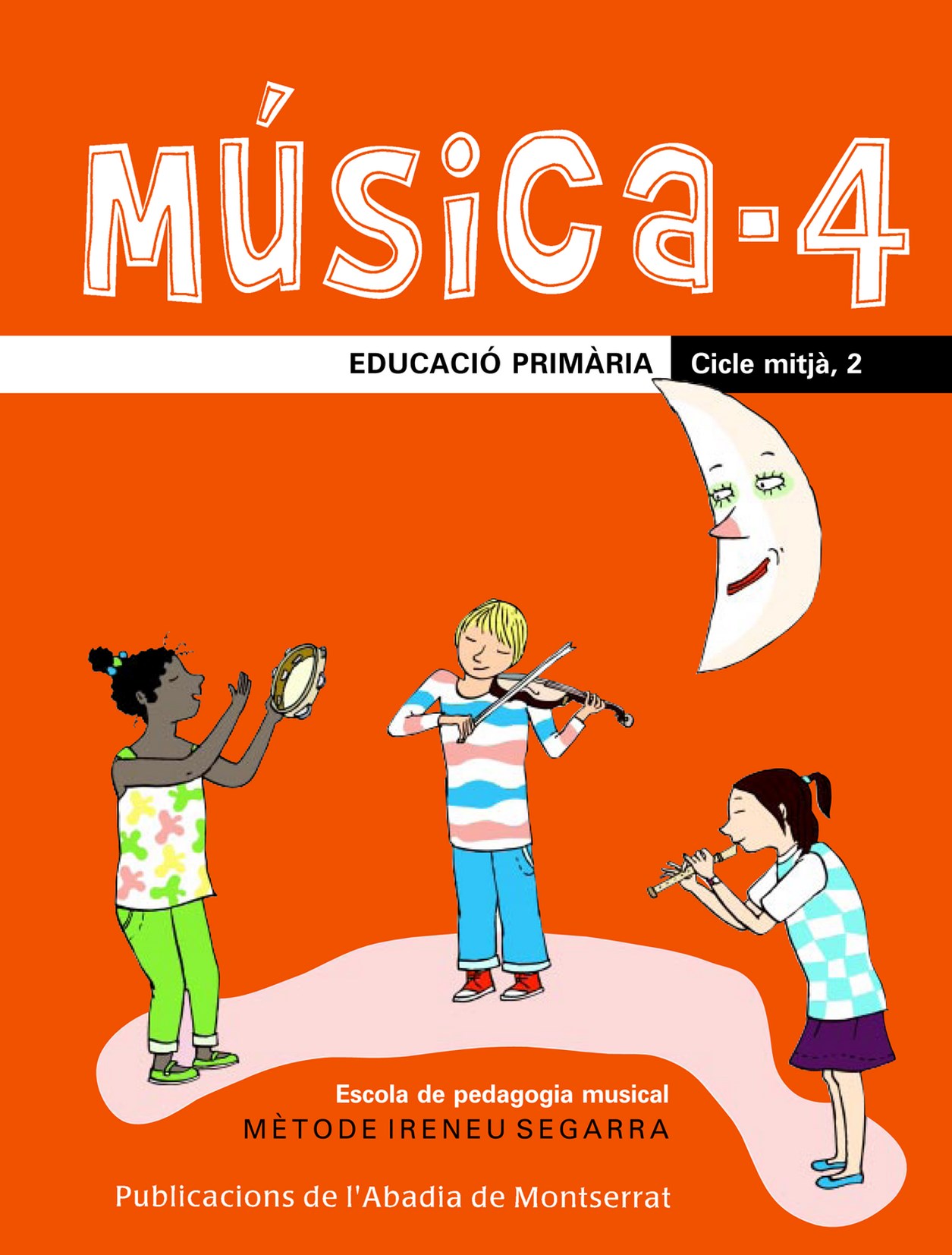 Portada del Libro Musica Cicle Mitja 4 (Nova Edicio) de Vv.Aa. - 9788484158066