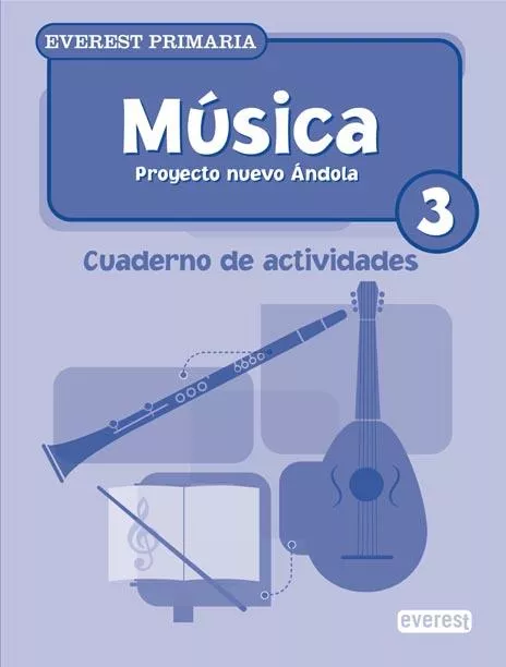 Portada del Libro Musica: Cuaderno De Actividades (3º Educacion Primaria) (Proyecto Nuev de Vv.Aa. - 9788424109936