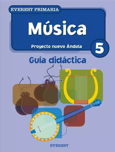 Portada del Libro Musica: Guia Didactica (5º Educacion Primaria) (Proyecto Nuevo An Dola de Vv.Aa. - 9788424188573