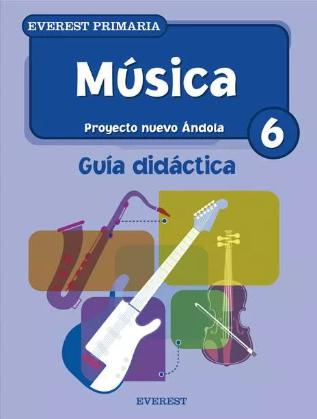 Portada del Libro Musica: Guia Didactica (6º Educacion Primaria) (Proyecto Nuevo An Dola de Vv.Aa. - 9788424188597