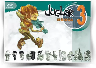 Portada del Libro Musica Proyecto Juglar (3º Primaria) (2005) de Vv.Aa. - 9788497370479