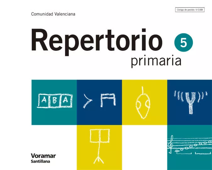 Portada del Libro Musica Repertorio (5º Educacion Primaria Cast.) de Vv.Aa. - 9788498070187
