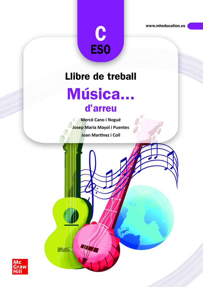 Portada del Libro Música... Darreu - Eso C - Llibre De Treball de Vv.Aa. - 9788448618797