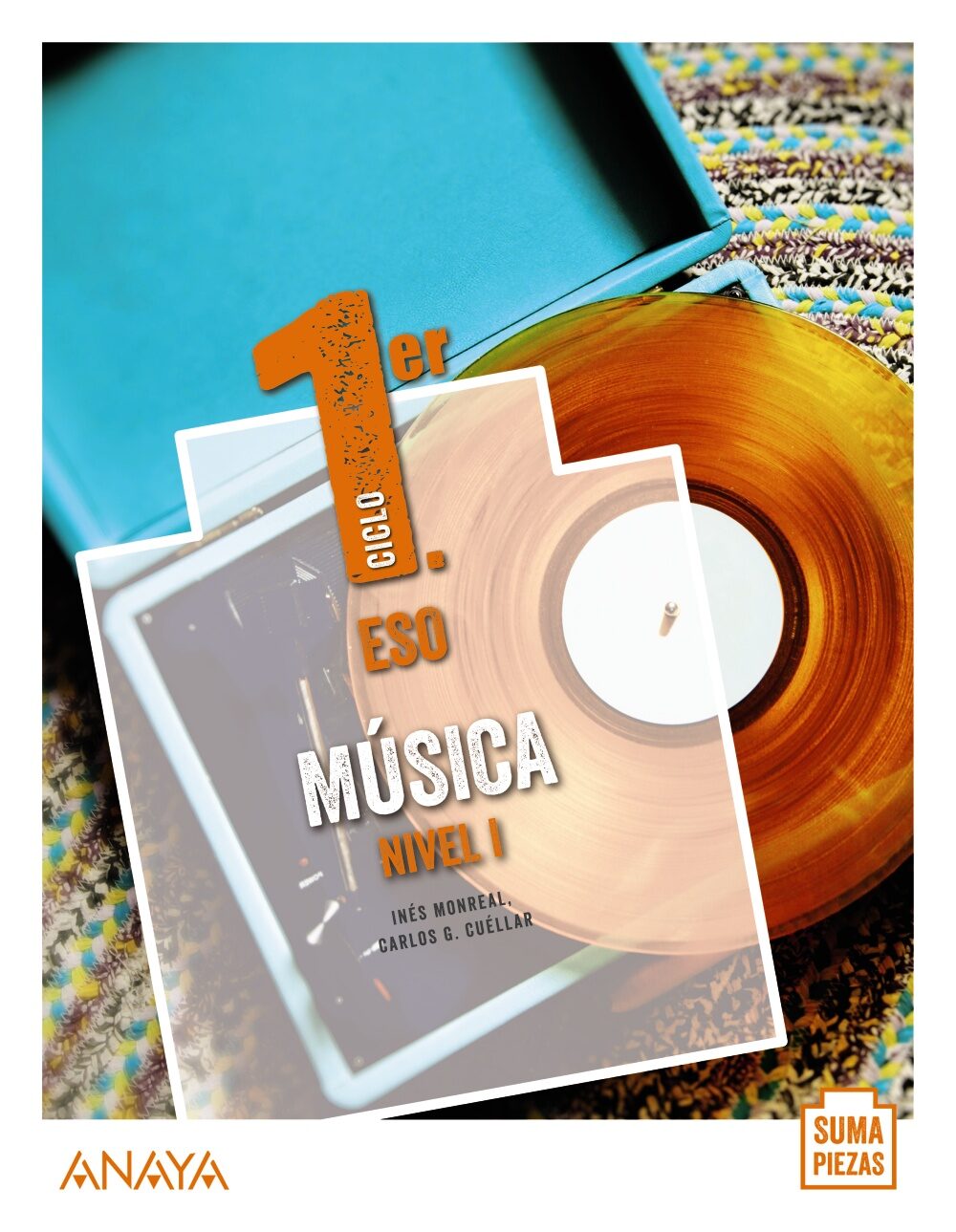 Portada del Libro Música. Nivel I. (1º 2º). Suma Piezas Aragón / Asturias / Cantabria / de Vv.Aa. - 9788469871720