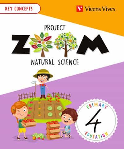 Portada del Libro Natural Science 4º Educacion Primaria. Key Concepts (P. Zoom) de Vv.Aa. - 9788468267197