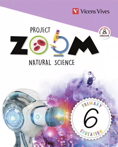 Portada del Libro Natural Science 6 (Zoom) 6º Primaria de Vv.Aa. - 9788468262802