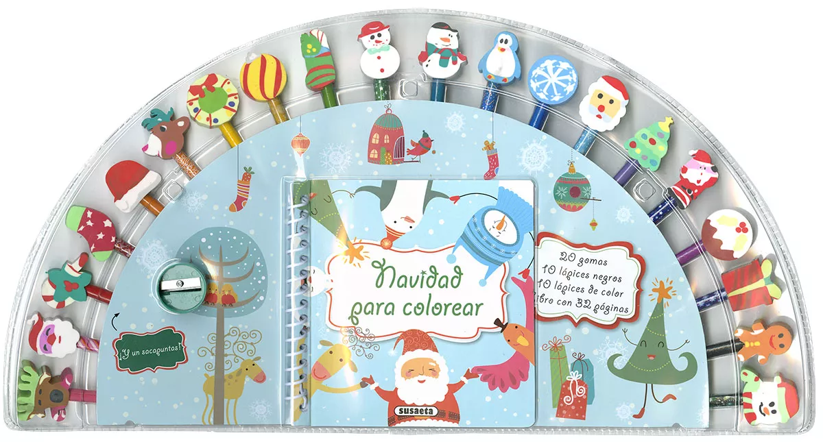 Portada del Libro Navidad Para Colorear de Vv.Aa. - 9788467768541