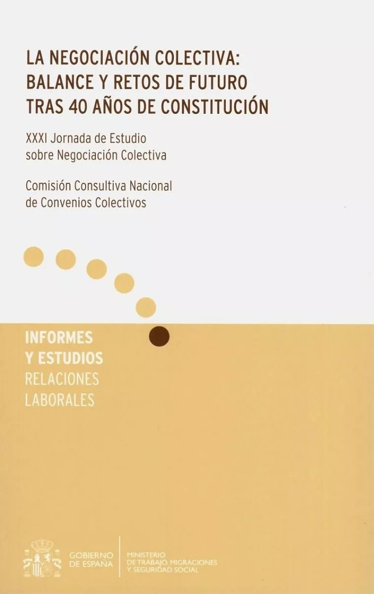 Portada del Libro Negociacion Colectiva Balance Y Retos Del Futuro Tras 40 Años De Const de Vv.Aa. - 9788484175469